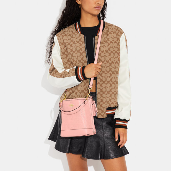 NWT Coach Outlet Mollie Bucket Bag 22 In Straw - Picture 5 of 7